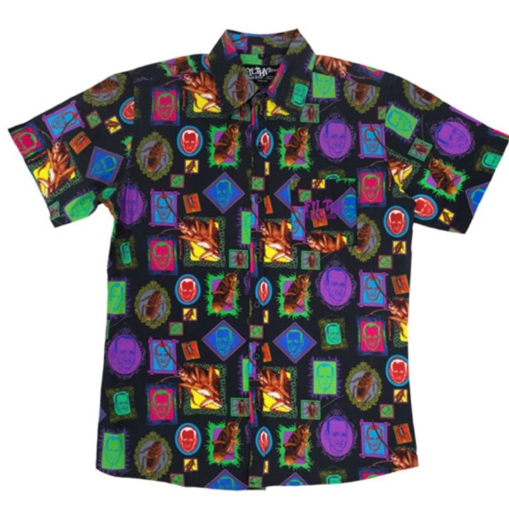 FILTHY Men's Multicolor Graphic Shirt